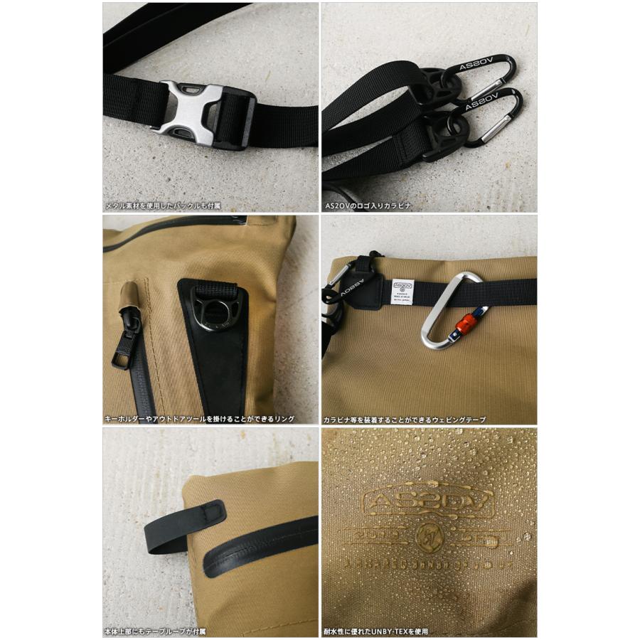 AS2OV アッソブ 141603 WATER PROOF CORDURA 305D SACOCHE