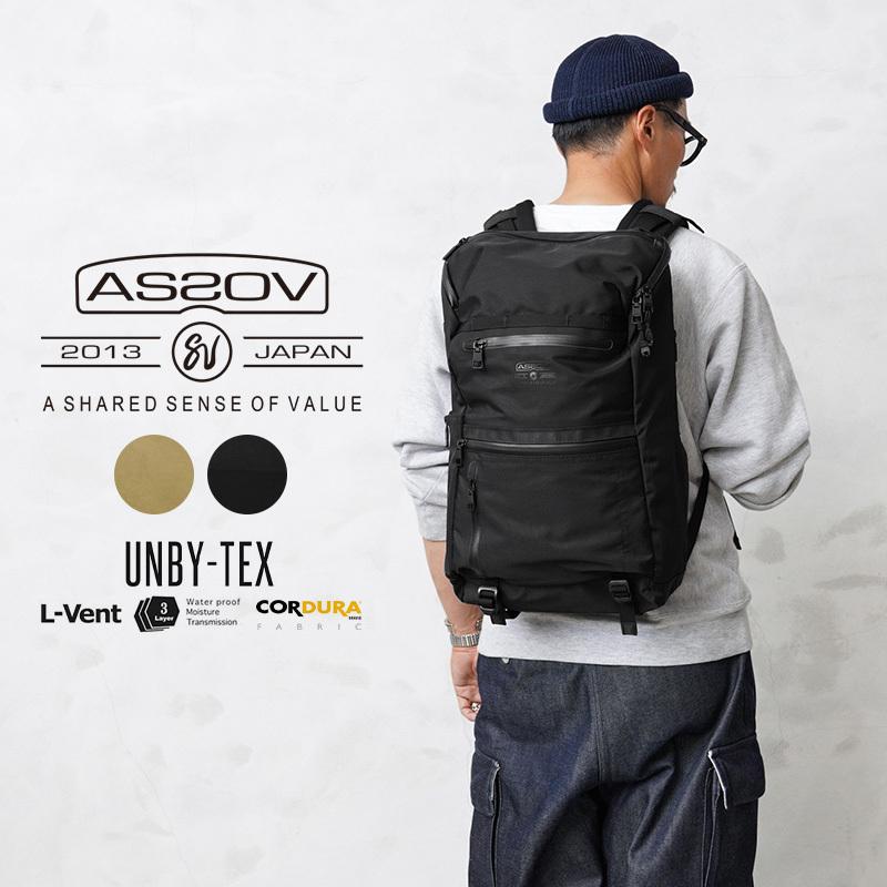 AS2OV アッソブ 141612 WATER PROOF CORDURA 305D ROUND ZIP AS2OV アッソブ 141612 WATER PROOF CORDURA 305D ROUND ZIP