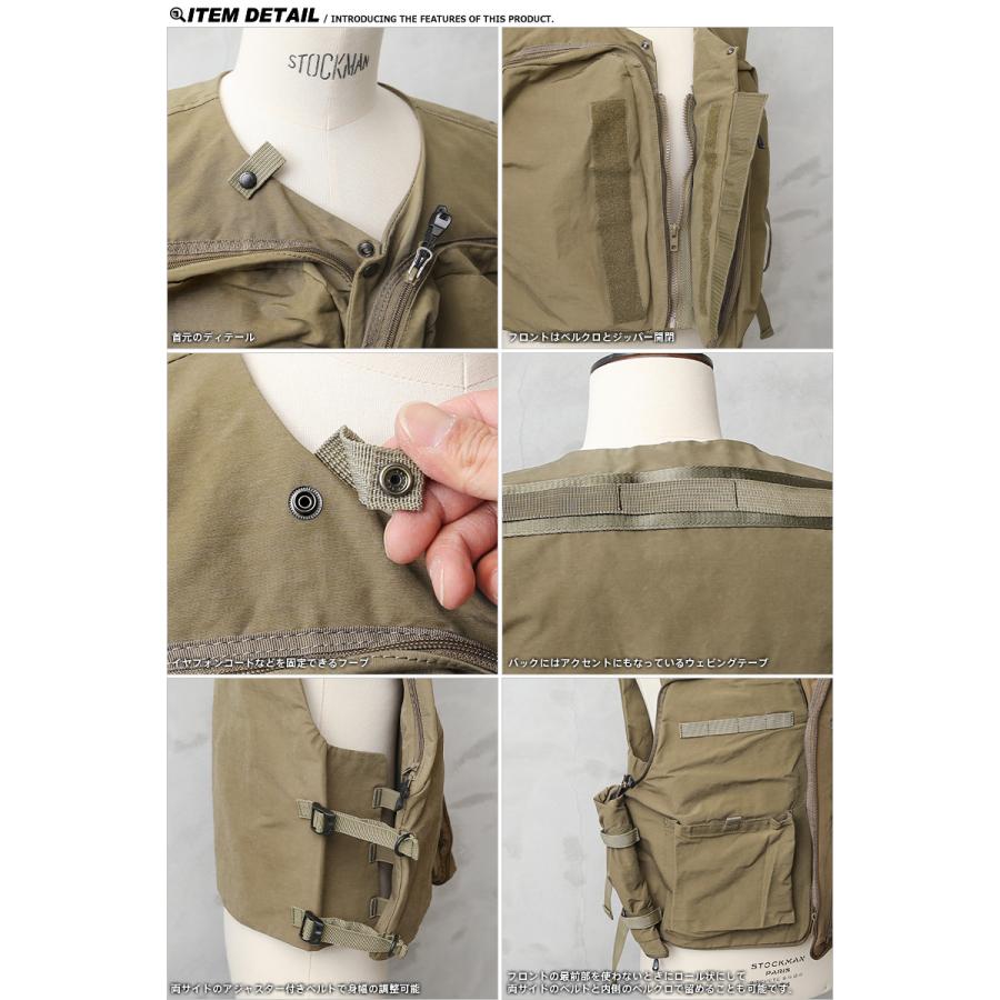 AS2OV（アッソブ） 141900 SHRINK NYLON CAMP VEST 2 キャンプ ベスト