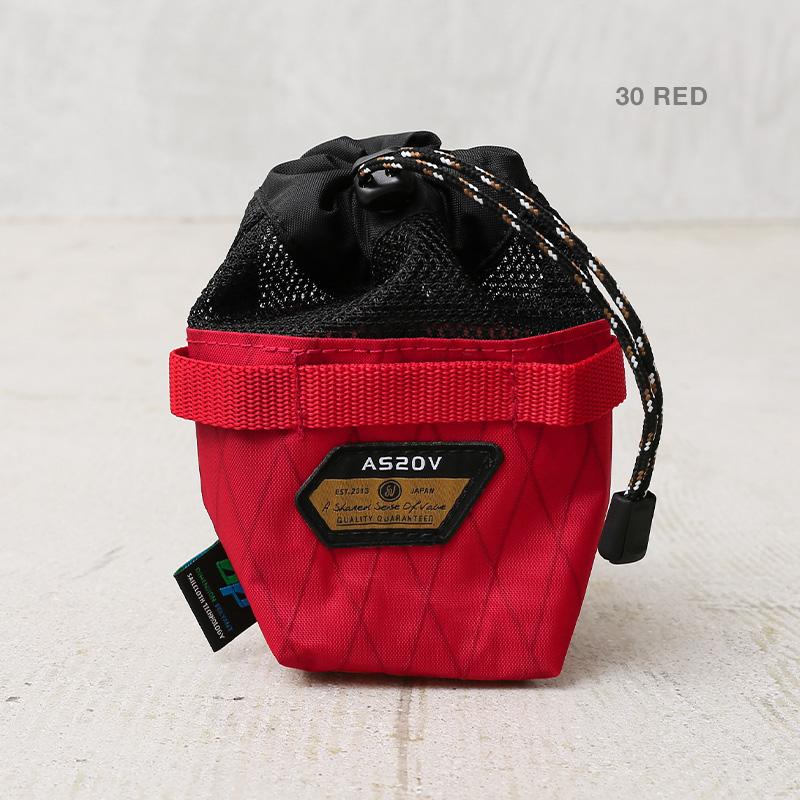 AS2OV アッソブ 992201 MULTI POUCH X-PAC セイルクロス マルチ AS2OV アッソブ 992201 MULTI POUCH X-PAC セイルクロス マルチ