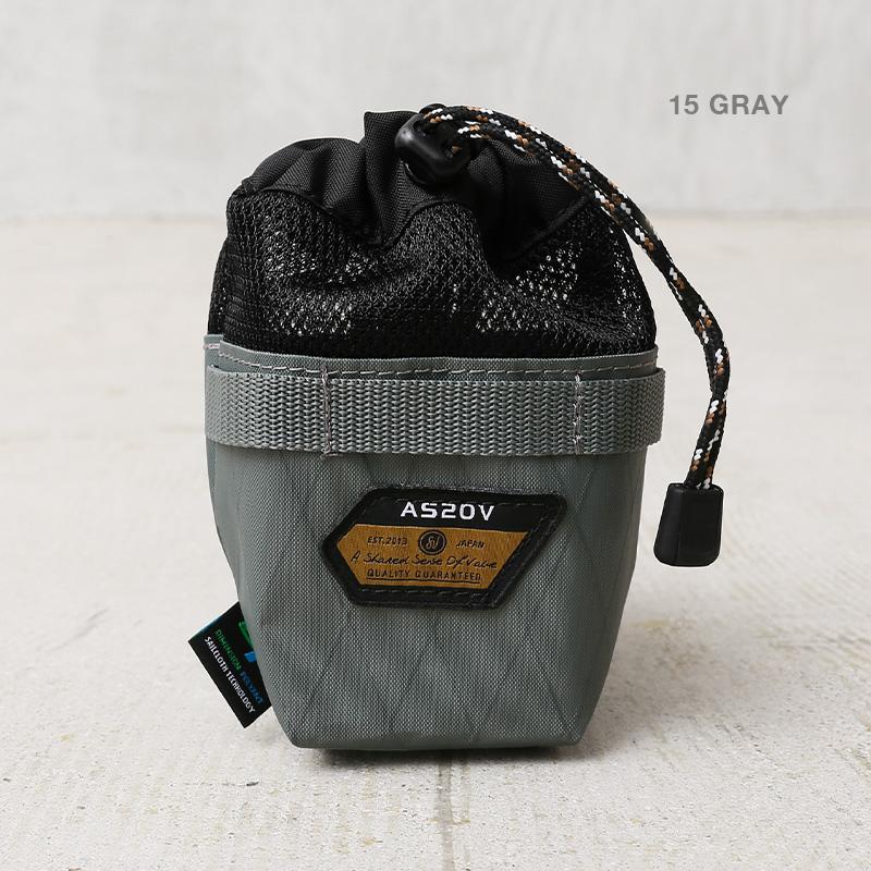 AS2OV アッソブ 992201 MULTI POUCH X-PAC セイルクロス マルチ AS2OV アッソブ 992201 MULTI POUCH X-PAC セイルクロス マルチ
