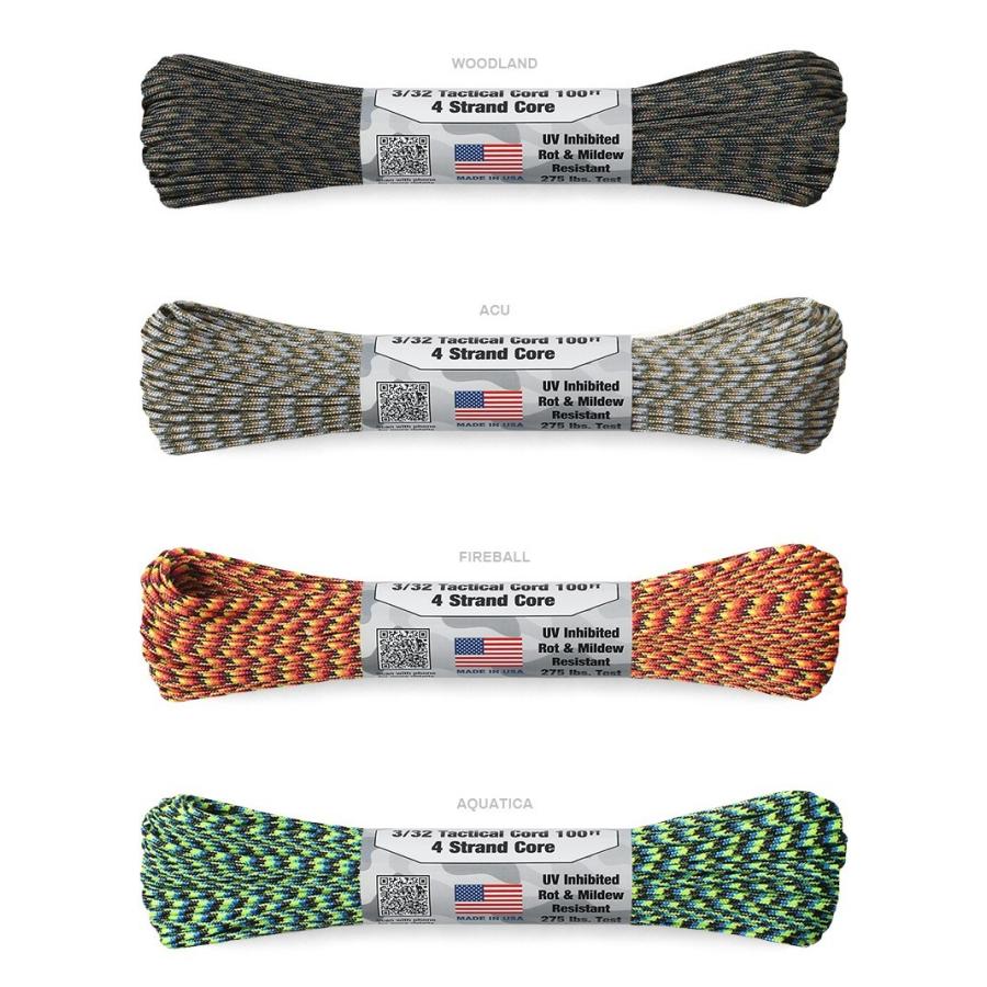 ATWOOD ROPE MFG. アトウッド・ロープ 275Lbs タクティカル ATWOOD ROPE MFG. アトウッド・ロープ 275Lbs タクティカル