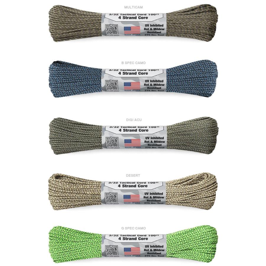 ATWOOD ROPE MFG. アトウッド・ロープ 275Lbs タクティカル ATWOOD ROPE MFG. アトウッド・ロープ 275Lbs タクティカル