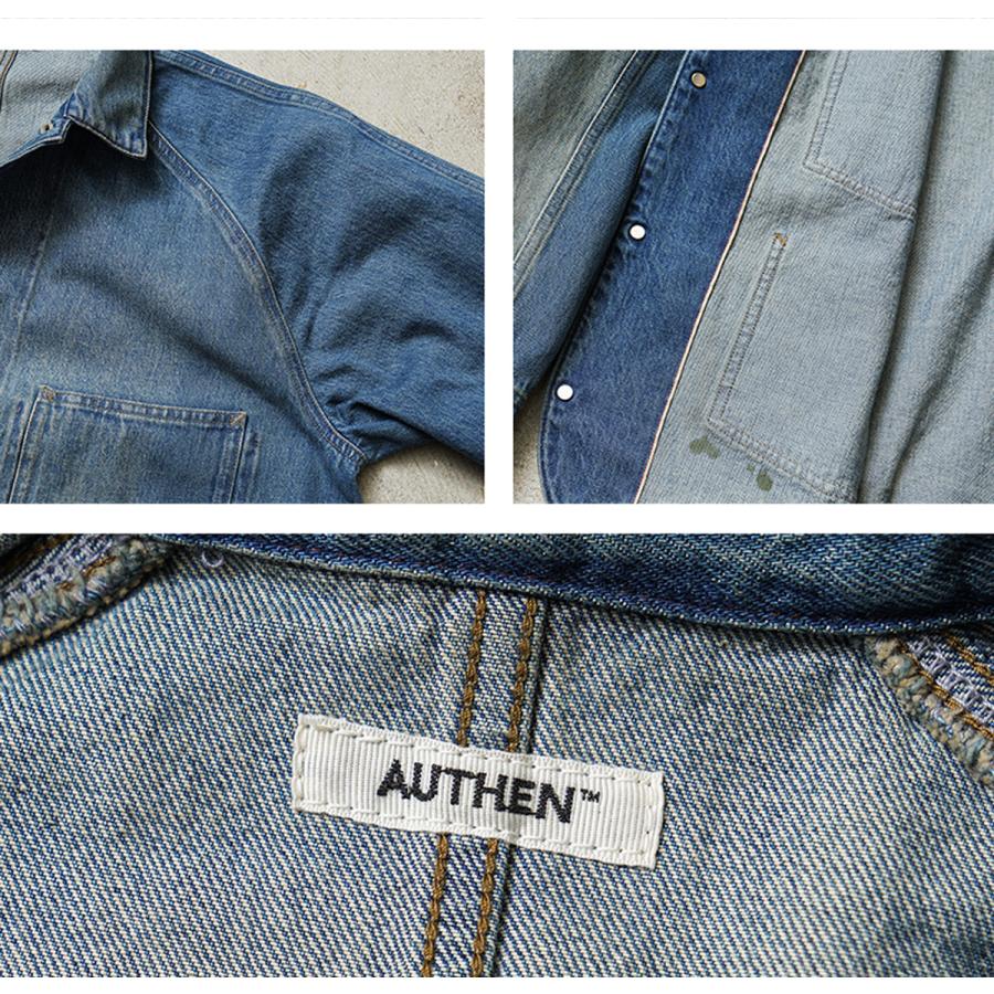 AUTHEN オーセン AUT-094-002 VINTAGE ENGINEER JACKET デニム