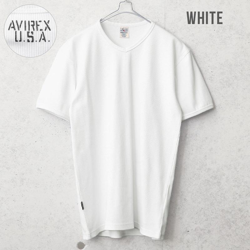 AVIREX ポイント10倍!AVIREX アビレックス 半袖 VネックTシャツ AVIREX ポイント10倍!AVIREX アビレックス 半袖 VネックTシャツ