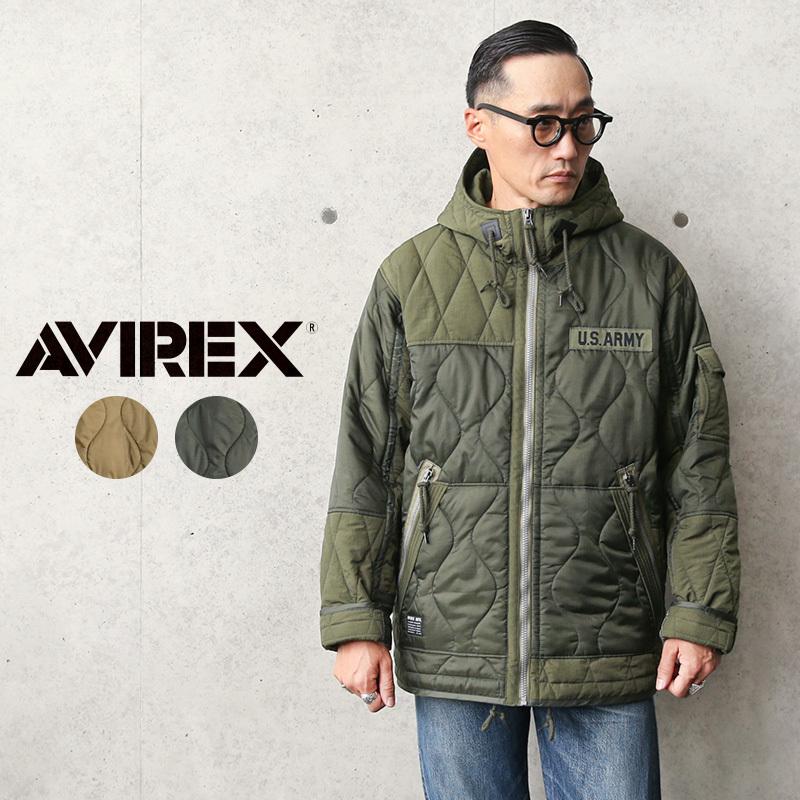 Avirex アビレックス コンビ キルト ジップ パーカー メンズ キルティングジャケット アウター ミリタリー ブランド クーポン対象外 T Avirex ミリタリーショップwaiper 通販 Yahoo ショッピング