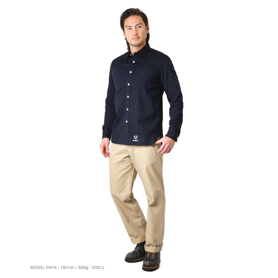 AVIREX　 ミリタリーシャツ　リメイクシャツ　ミリタリー　メンズ　長袖 L AVIREX アビレックス ファティーグ シャツ FATIGUE SHIRTS