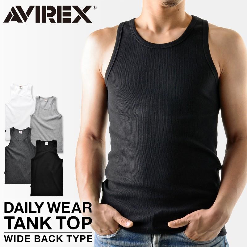 ポイント10倍 Avirex アビレックス タンクトップ ワイドバック メンズ ノースリーブ ミリタリー ブランド クーポン対象外 Avirex Tanktop ミリタリーショップwaiper 通販 Yahoo ショッピング