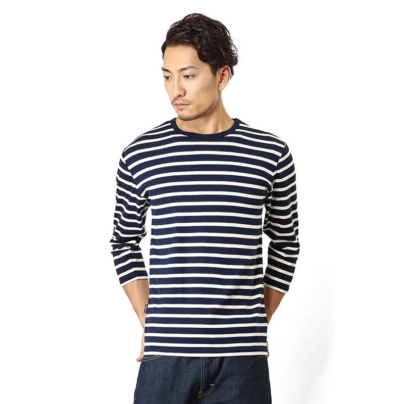 ポイント10倍 Avirex アビレックス 七分袖 クルーネック ボーダー Tシャツ カットソー メンズ ブランド クーポン対象外 Avt ミリタリーショップwaiper 通販 Yahoo ショッピング