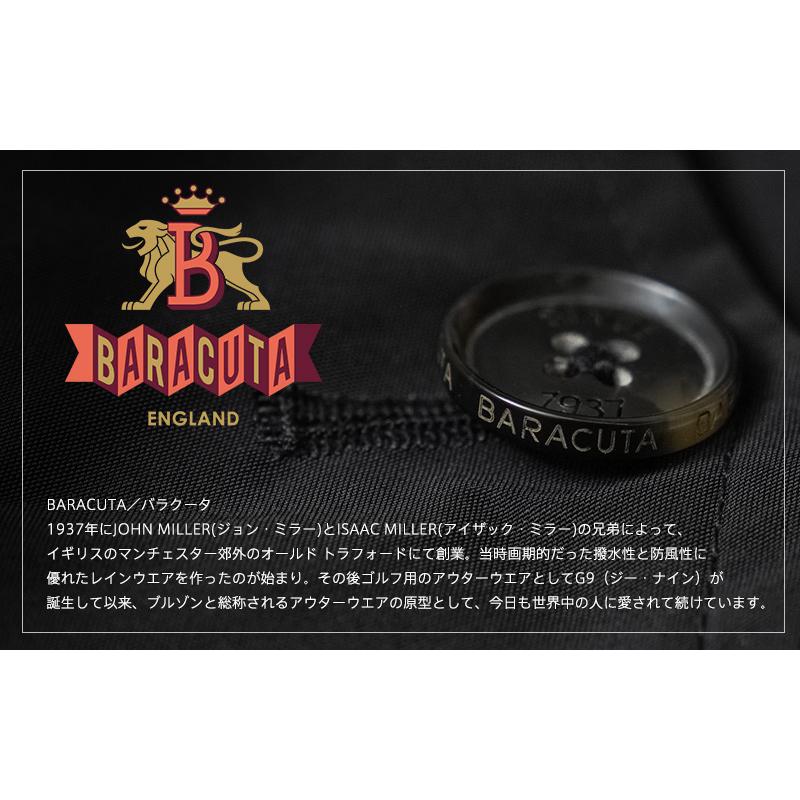 BARACUTA バラクータ 252MBRCPS0001 G9 BARACUTA CLOTH ハリントンジャケット MADE IN UK ブルゾン ワーク アウター 英国製【クーポン対象外】【T】の画像