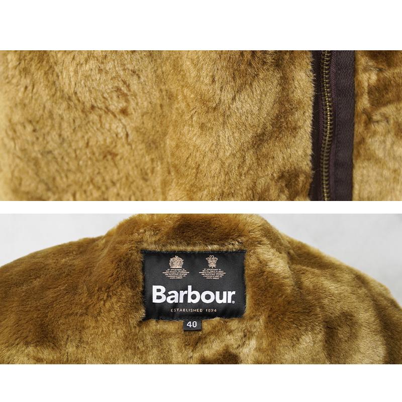 Barbour バブアー MLI0035 フロントジップ FUR LINER(ファー Barbour バブアー MLI0035 フロントジップ FUR LINER(ファー