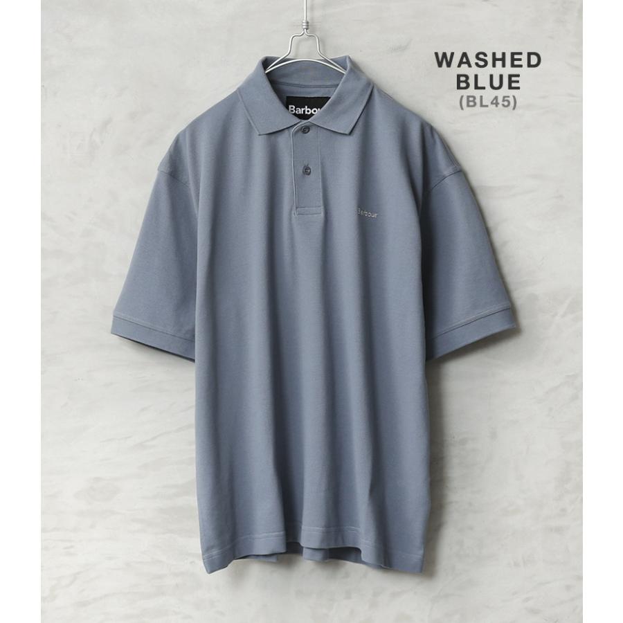 Barbour バブアー MML1469 HEXHAM POLO（ヘクサム ポロ）オーバーサイズフィット ポロシャツ【Sx】【T】 | Barbour | 08