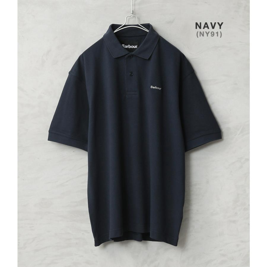 Barbour バブアー MML1469 HEXHAM POLO（ヘクサム ポロ）オーバーサイズフィット ポロシャツ【Sx】【T】 | Barbour | 09