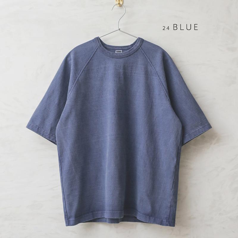 BARNS バーンズ BR-22137 90’s BIG ハーフTシャツ PIGMENT DYED 日本製 メンズ アメカジ ゆったり 厚手 肉厚 ボックスシルエット ブランド【Sx】【T】｜waiper｜07