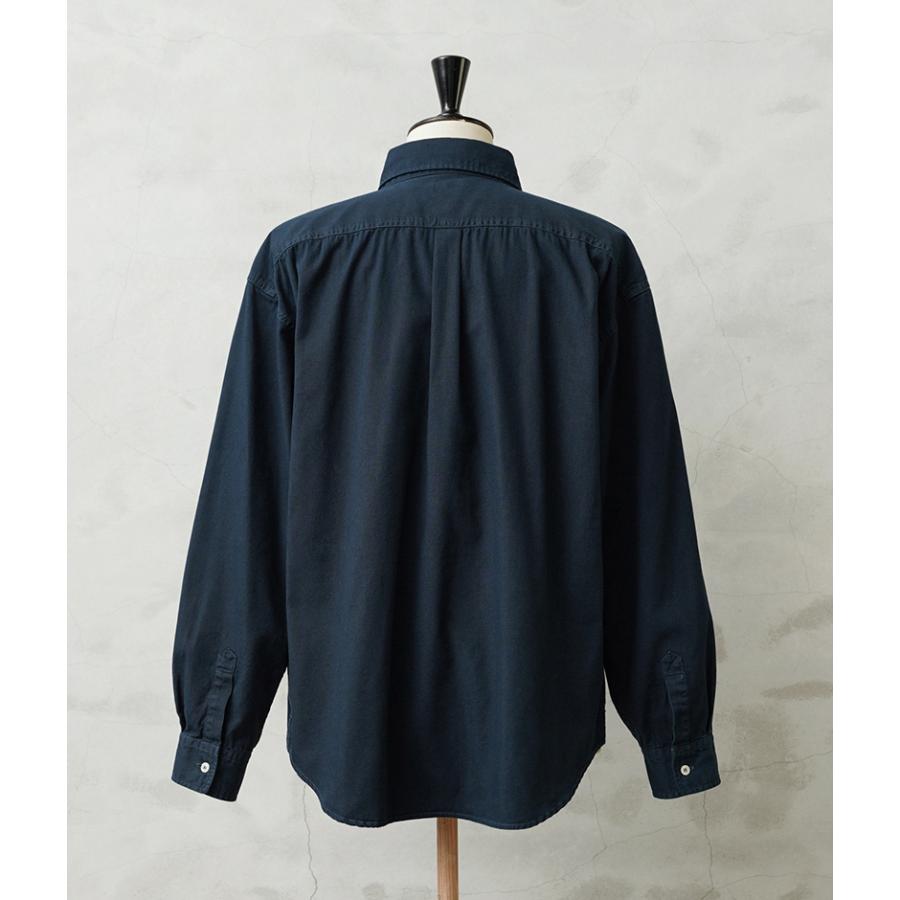 WAIPER × BARNS OUTFITTERS スウェット USAコットン BARNS OUTFITTERS】COZUN V GAZETTE SWEATクルーネックガゼット