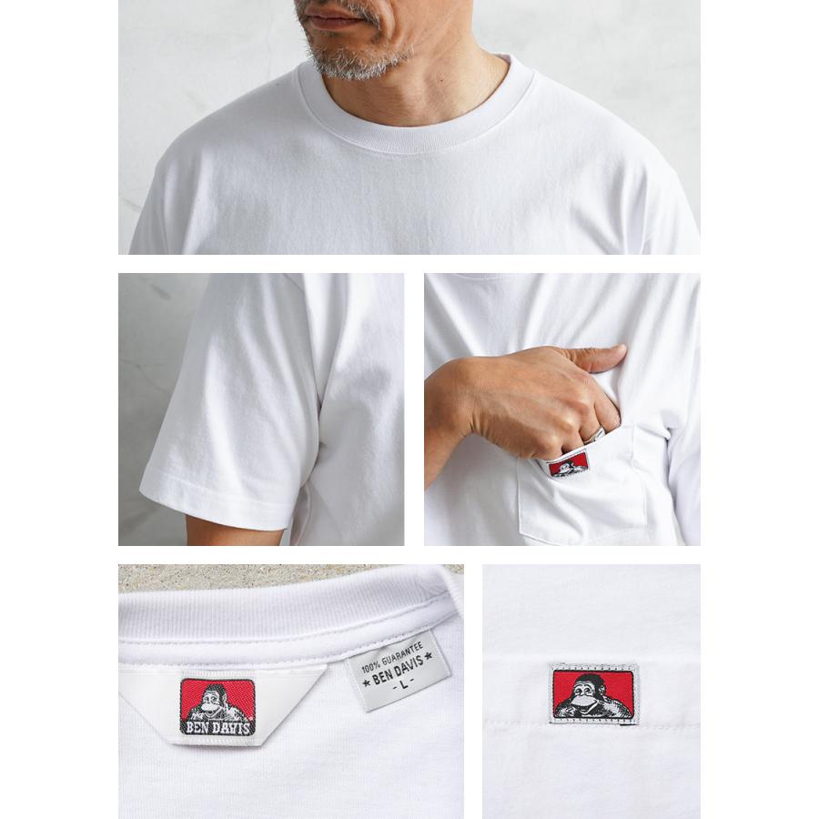 BEN DAVIS（ベンデイビス） C-26580000 S/S ポケット Tシャツ アメカジ