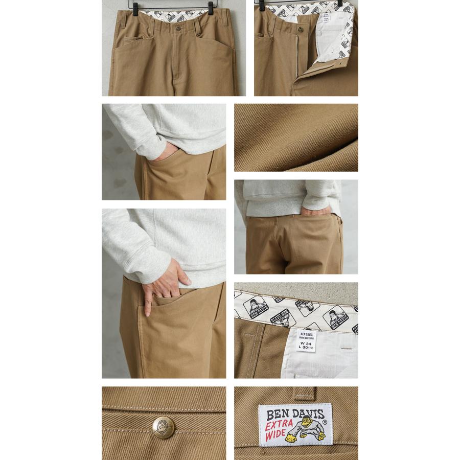 BEN DAVIS ベンデイビス T-23180009 EXTRA WIDE C-PANTS BEN DAVIS ベンデイビス T-23180009 EXTRA WIDE C-PANTS