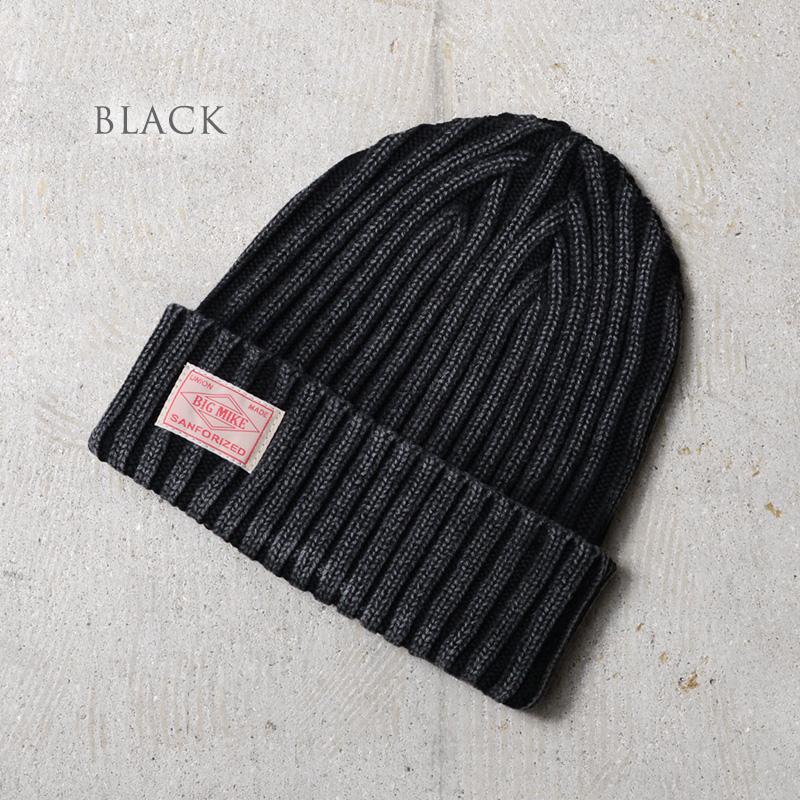 BIG MIKE（ビッグマイク） 102014000 Pigment Cotton Knit Watch Cap