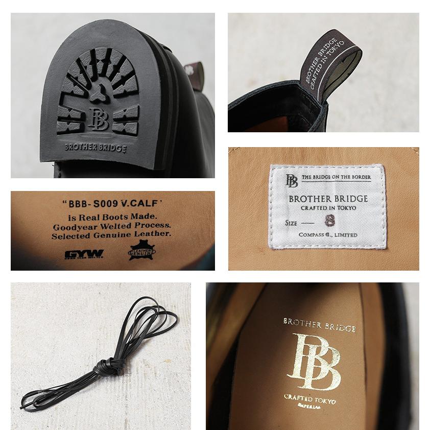 BROTHER BRIDGE ブラザーブリッジ HENRY VINTAGE BLK / CALF BROTHER BRIDGE ブラザーブリッジ HENRY VINTAGE BLK / CALF