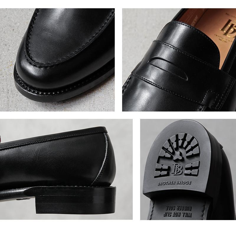 BROTHER BRIDGE ブラザーブリッジ L001 KELLY VINTAGE BLK / CALF