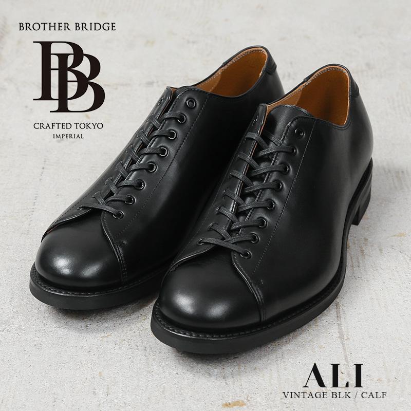 BROTHER BRIDGE ブラザーブリッジ S020 ALI VINTAGE BLK / CALF BROTHER BRIDGE ブラザーブリッジ S020 ALI VINTAGE BLK / CALF