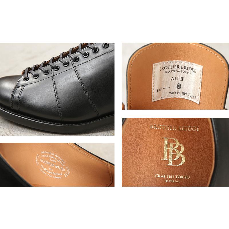 BROTHER BRIDGE ブラザーブリッジ S020 ALI II VINTAGE BLK / CALF