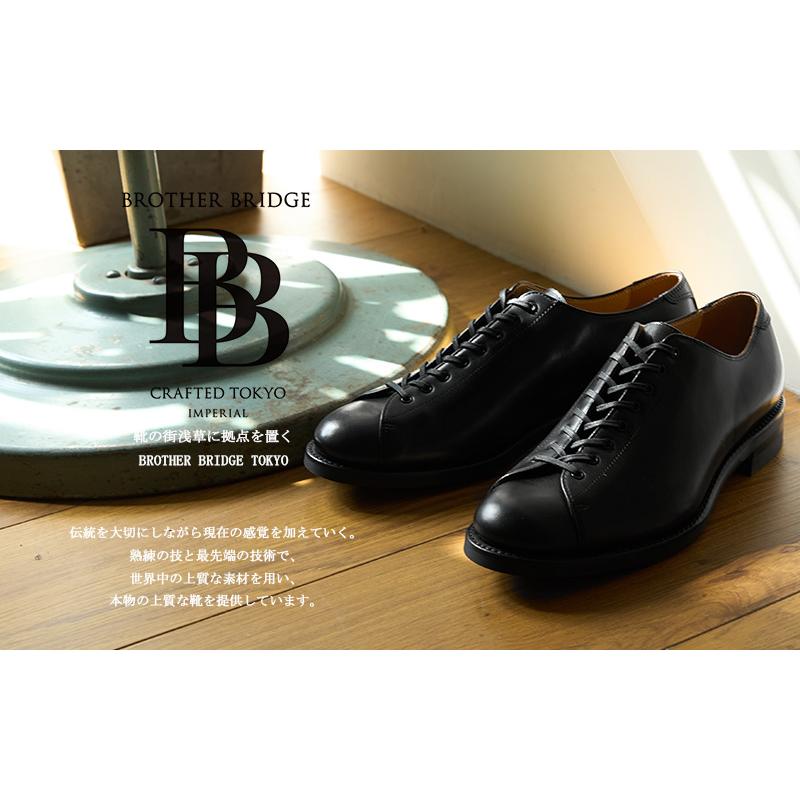 BROTHER BRIDGE ブラザーブリッジ S020 ALI VINTAGE BLK / CALF BROTHER BRIDGE ブラザーブリッジ S020 ALI VINTAGE BLK / CALF