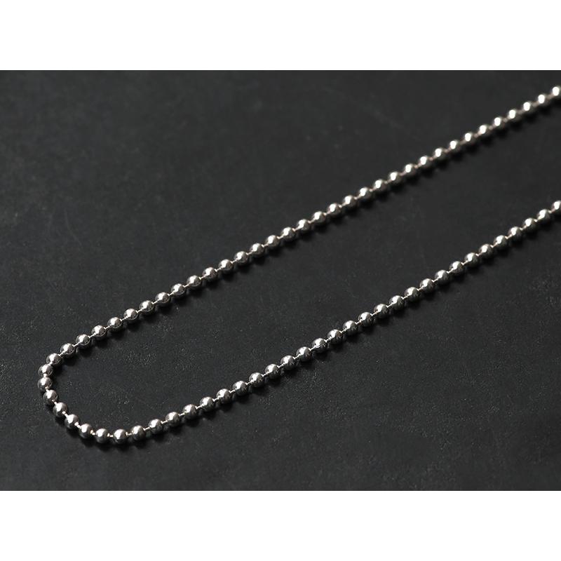 BUTTON WORKS ボタンワークス Silver 925 ボールチェーンネックレス