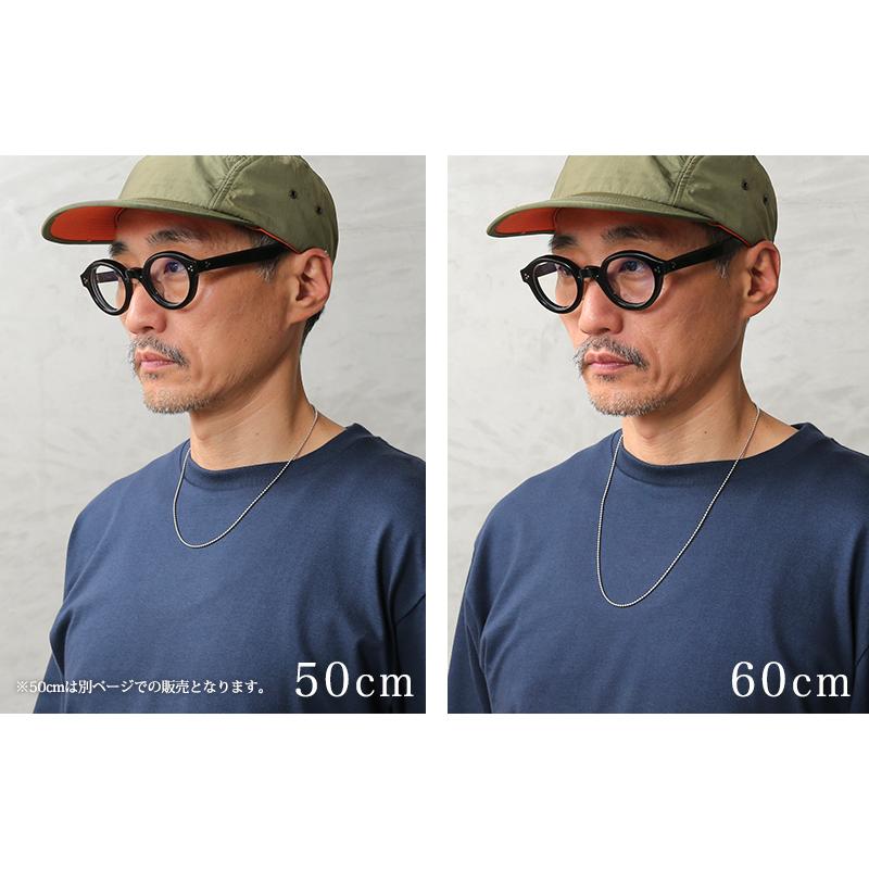 BUTTON WORKS ボタンワークス Silver 925 ボールチェーンネックレス
