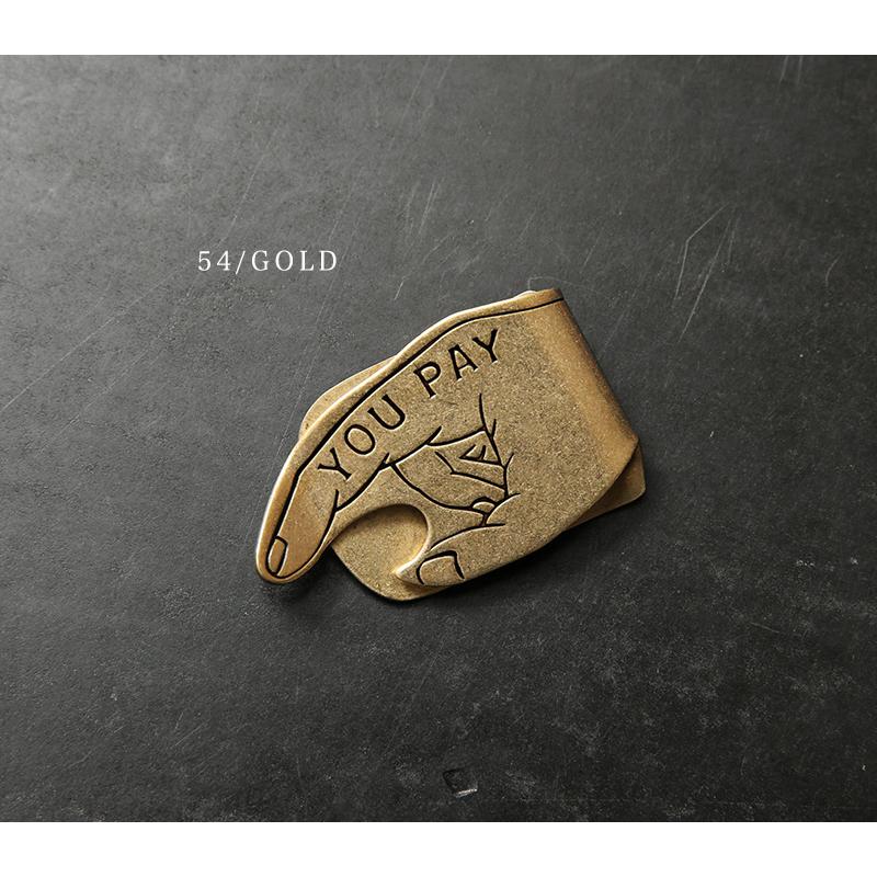 BUTTON WORKS ボタンワークス BW-0185 “YOU PAY”MONEY CLIP 2