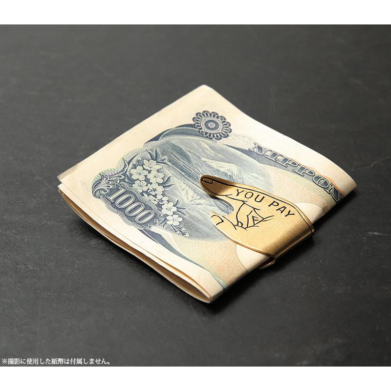 BUTTON WORKS ボタンワークス BW-0185 “YOU PAY”MONEY CLIP 2
