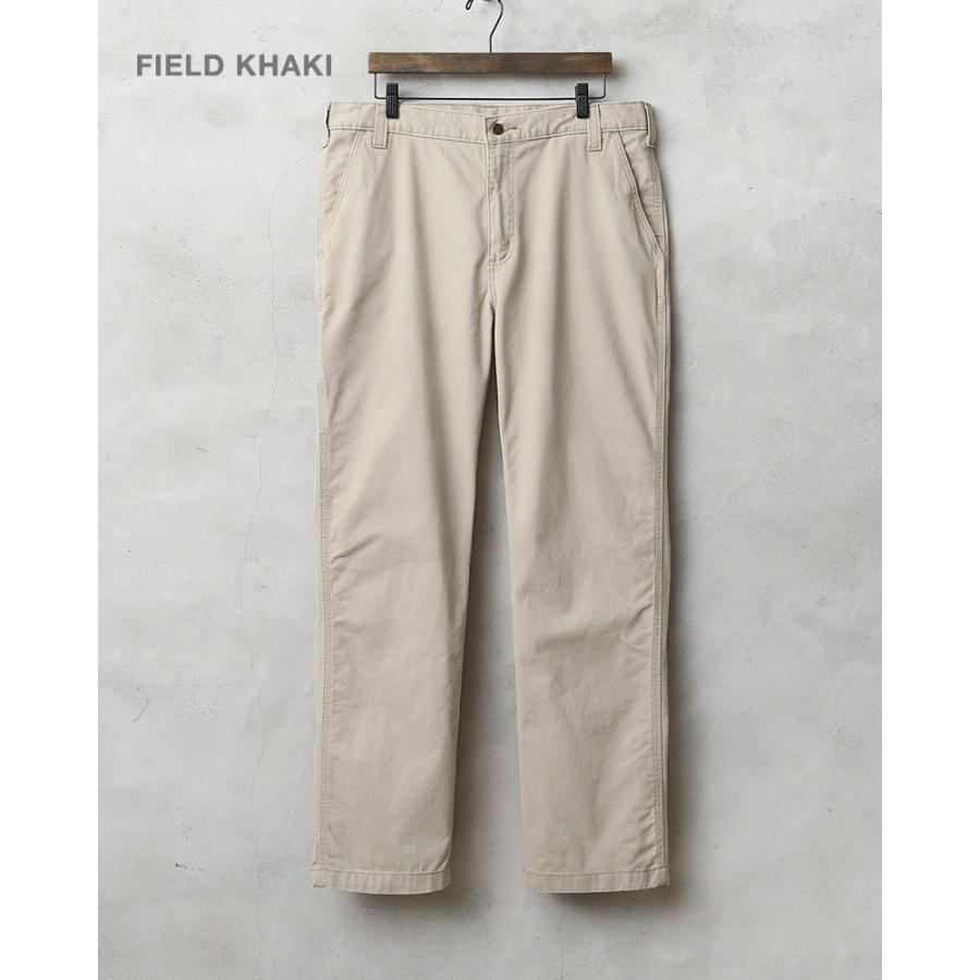 Carhartt カーキ チノパン 4ポケット カーハート ワークパンツ B11[品番：OTCM0000625