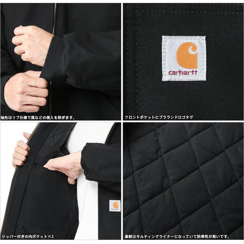 Carhartt カーハート J140 DUCK QUILTED FLANNEL-LINED アクティブジャケット ジャンパー アウター ミリタリー ブランド 新作【T】｜waiper｜12