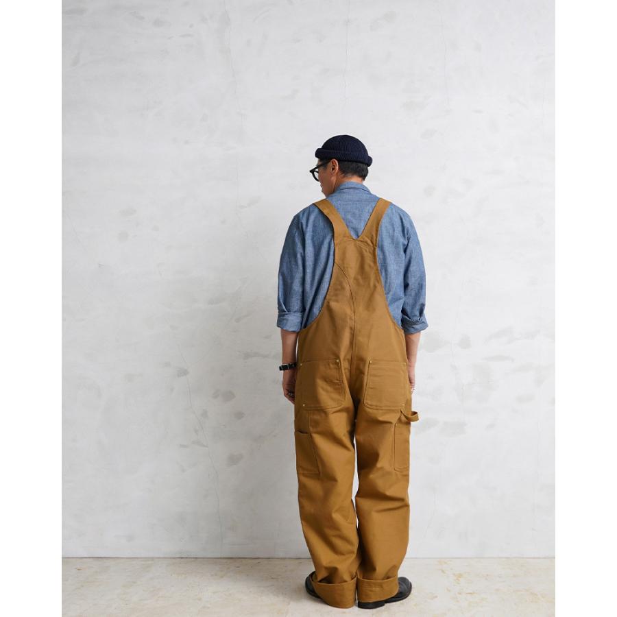 Carhartt カーハート R01 BIB OVERALL COTTON DUCK ビブ オーバーオール コットンダック メンズ つなぎ オールインワン ワークパンツ アメカジ【T】｜waiper｜06