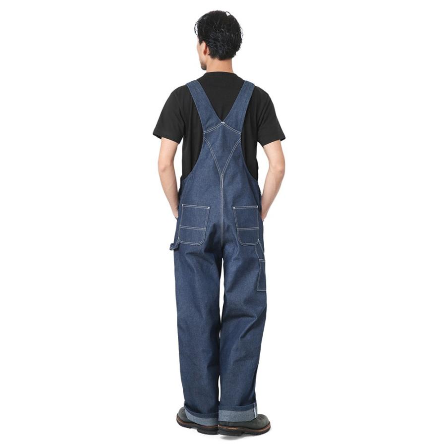 Carhartt カーハート R08 BIB OVERALL DENIM ビブ オーバーオール デニム つなぎ オールインワン 生デニム リジッド パンツ ワーク ボトムス ブランド【T】｜waiper｜04