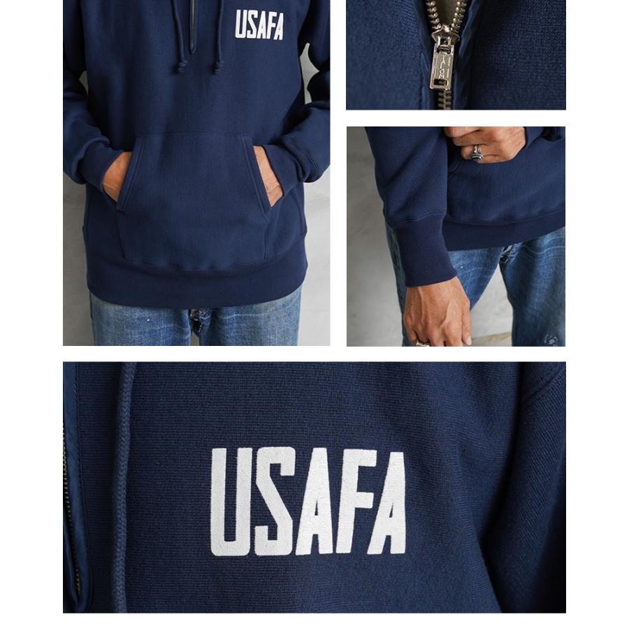 True to Archives Champion チャンピオン C3-A119 USAFA ハーフジップ