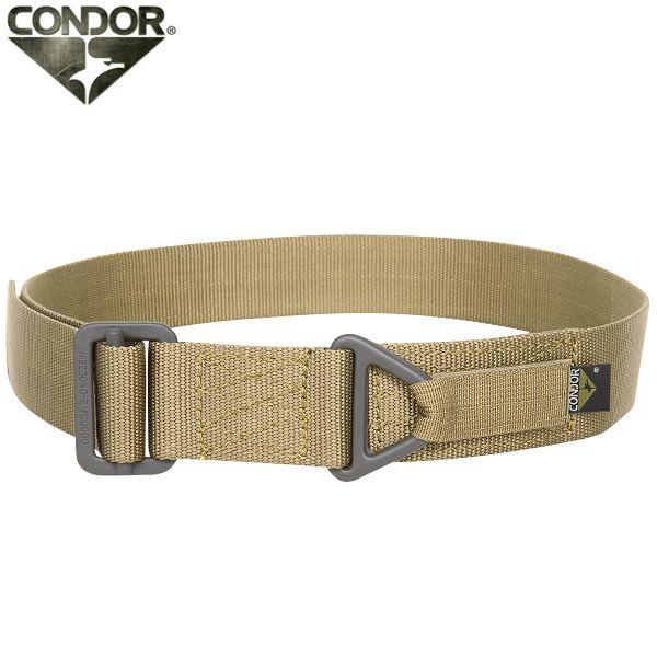 CONDOR コンドル RIGGER ベルト TAN [RB] RIGGER BELT ミリタリーベルト タクティカルベルト アウトドア