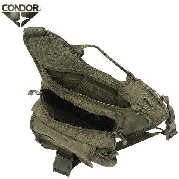 MILITARY CONDOR コンドル EDC ショルダーバッグ OD [156 MILITARY CONDOR コンドル EDC ショルダーバッグ OD [156