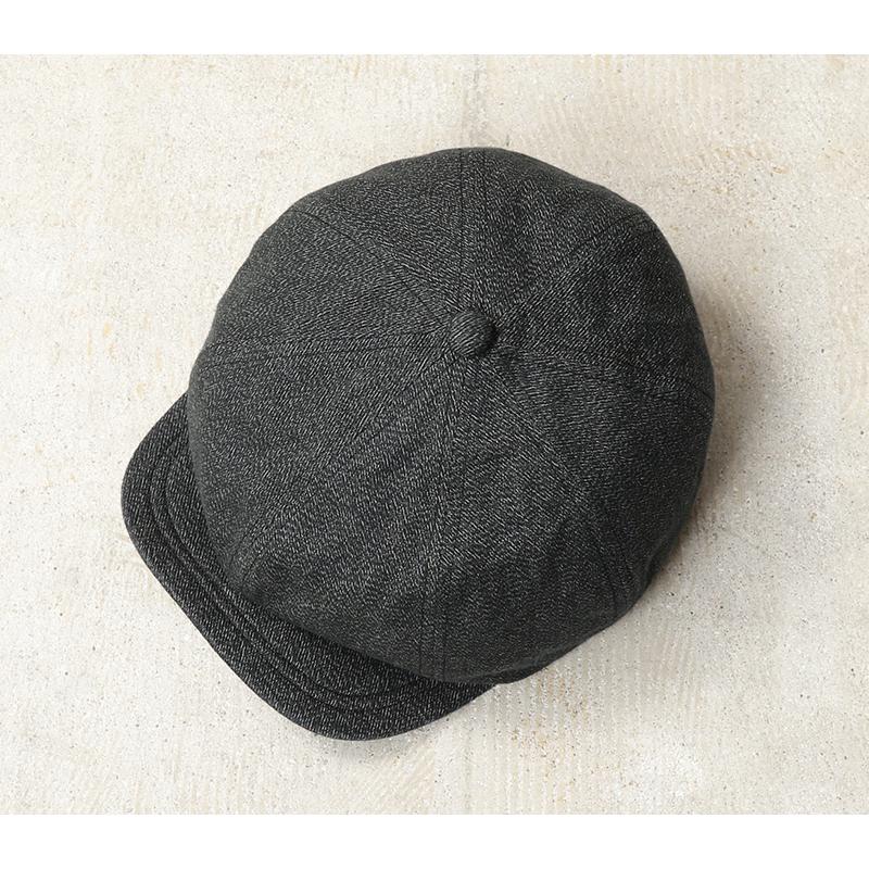 WAIPER 別注 CPH 510 HTW ヘザーツイル キャスケット ブラック CPH シーピーエイチ WAIPER別注 510HTW HEATHER TWILL ヘザーツイル