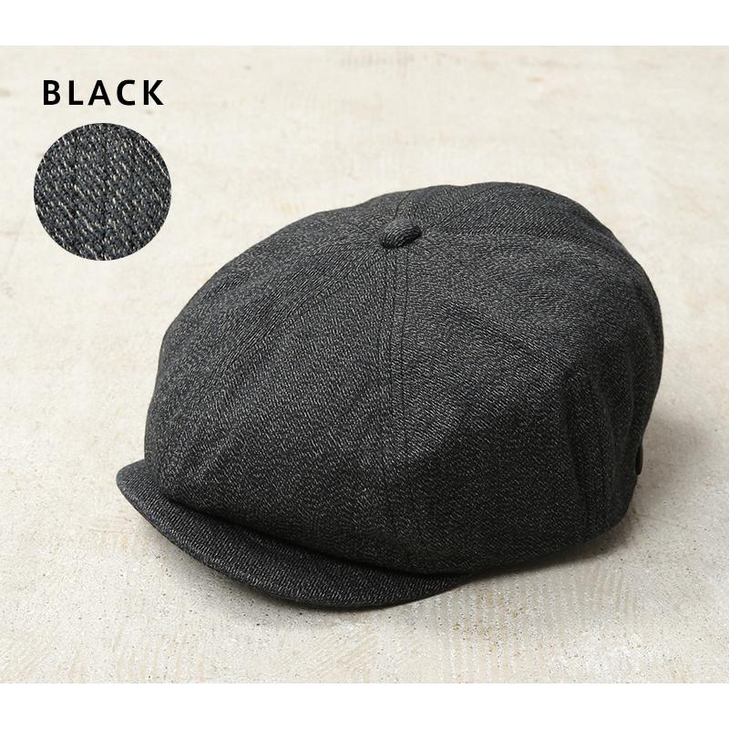 WAIPER 別注 CPH 575 HTW ヘザーツイル キャスケット ブラック CPH シーピーエイチ WAIPER別注 575HTW HEATHER TWILL ヘザーツイル