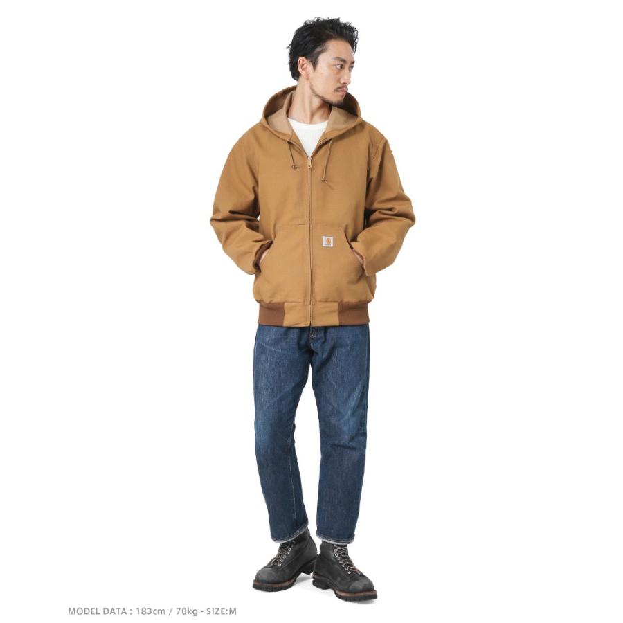 Carhartt カーハート CRHTT-J131 THERMAL LINED ACTIVE JACKET パーカー MADE IN USA メンズ ミリタリージャケット アウター ブランド アメリカ製【T】｜waiper｜04