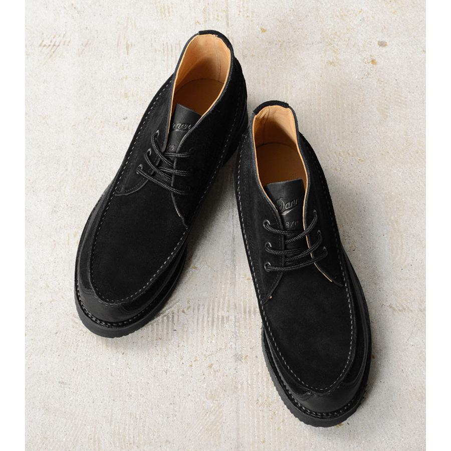 ダナー 黒 レザー チャッカブーツ Danner ダナー レザー チャッカ