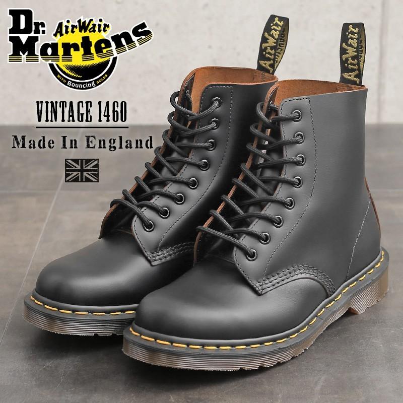 Dr.Martens ドクターマーチン VINTAGE 1460 8ホール ブーツ MADE IN ENGLAND ビンテージ 英国製 イングランド製  イエローステッチ 復刻【クーポン対象外】【T】 : drmartens-1460-vintage : ミリタリーショップWAIPER - 通販 - 