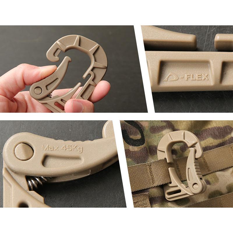 MILITARY（ミリタリー） DURAFLEX デュラフレックス カラビナ HD MOLLE 