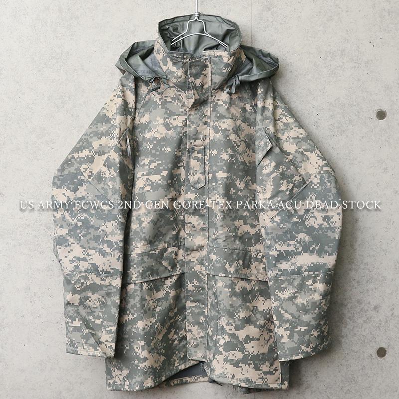 実物 新品 デッドストック 米軍 ECWCS 2nd Gen GORE-TEX パーカ ACU