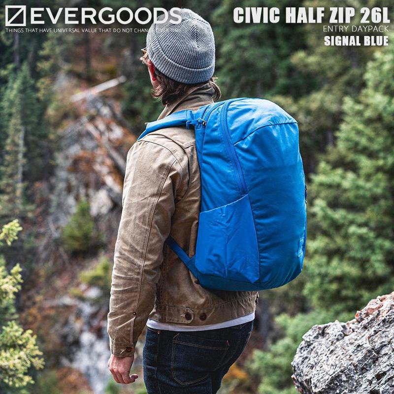 EVERGOODS エバーグッズ CIVIC HALF ZIP 26L バックパック EVERGOODS エバーグッズ CIVIC HALF ZIP 26L バックパック