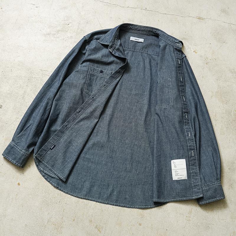 FIDELITY フィデリティ C-24775001 CHAMBRAY SHIRT シャンブレー