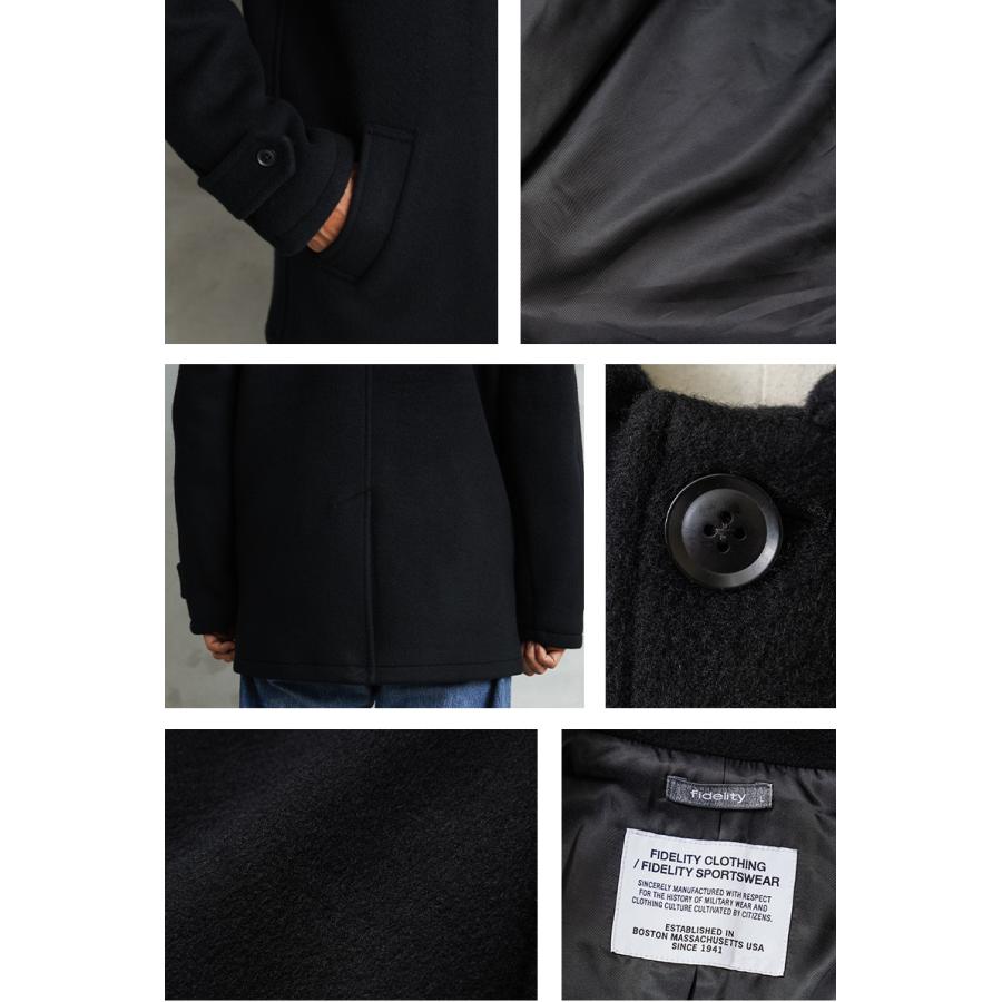 FIDELITY（フェデリティー） フィデリティ C-25775009 S110 DOUBLE BEAVER SINGLE PEA COAT  ダブルビーバー シングル ピーコート Pコート【クーポン対象外】【T】 : ミリタリーショップWAIPER - 通販 - Yahoo!ショッピング