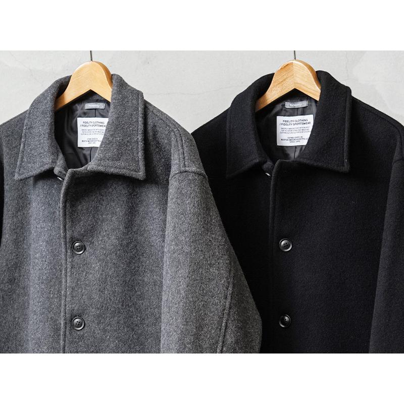 FIDELITY フィデリティ C-25775009 S110 DOUBLE BEAVER SINGLE PEA COAT ダブルビーバー シングル ピーコート【Cx】【T】 FIDELITY（フェデリティー） フィデリティ C-25775009 S110 DOUBLE