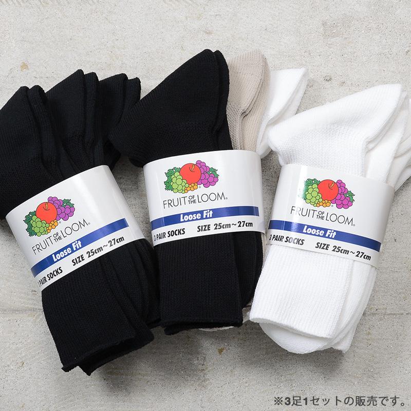 FRUIT OF THE LOOM（フルーツオブザルーム） C.FTL DAD SOCKS クルー